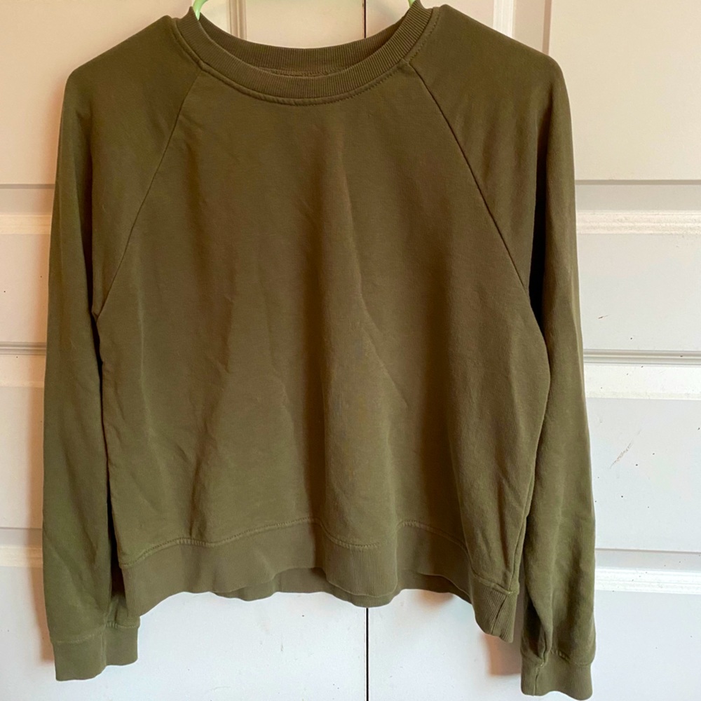 Army Green Crewneck